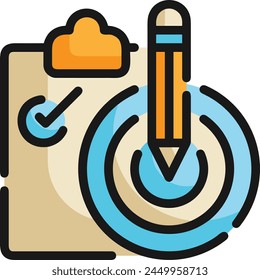 Símbolo de flecha Imagen de Vector con color para el diseño de elementos