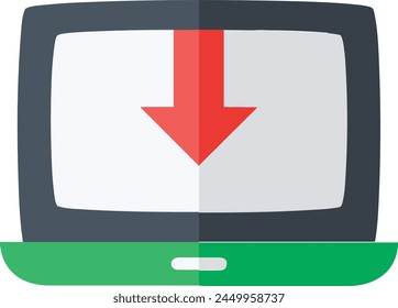 Arrow icon symbol vector image with color for element design