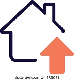 Arrow icon symbol vector image with color for element design