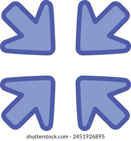 Arrow icon symbol vector image with color for element design