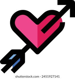 Arrow icon symbol vector image with color for element design