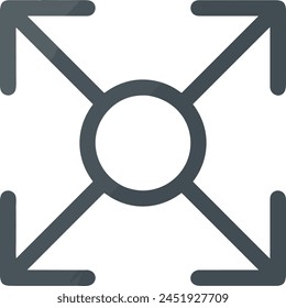 Arrow icon symbol vector image with color for element design