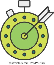 Símbolo de flecha Imagen de Vector con color para el diseño de elementos