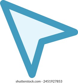 Arrow icon symbol vector image with color for element design