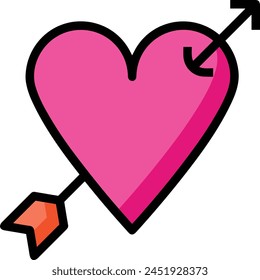 Pfeilsymbol Symbol Vektorgrafik Bild mit Farbe für Elementdesign
