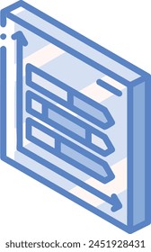 Símbolo de flecha Imagen de Vector con color para el diseño de elementos