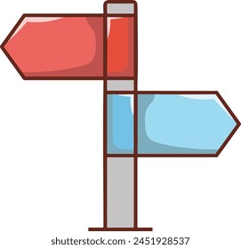 Símbolo de flecha Imagen de Vector con color para el diseño de elementos