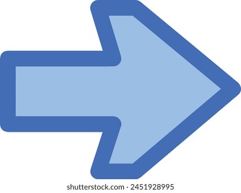 Arrow icon symbol vector image with color for element design