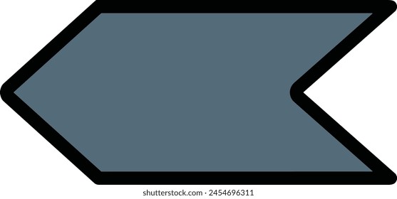 Arrow icon symbol vector image with color for element design