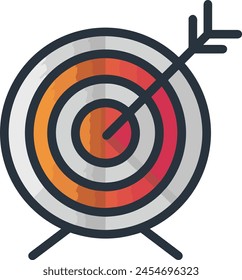 Símbolo de flecha Imagen de Vector con color para el diseño de elementos