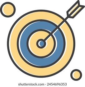 Símbolo de flecha Imagen de Vector con color para el diseño de elementos