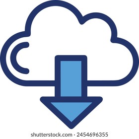 Símbolo de flecha Imagen de Vector con color para el diseño de elementos