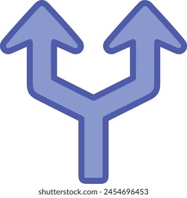 Arrow icon symbol vector image with color for element design