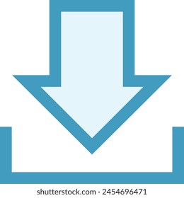 Arrow icon symbol vector image with color for element design