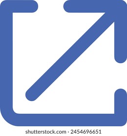 Arrow icon symbol vector image with color for element design