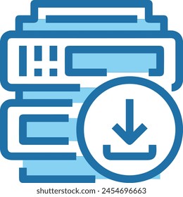 Arrow icon symbol vector image with color for element design