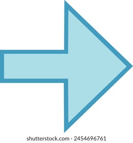 Arrow icon symbol vector image with color for element design