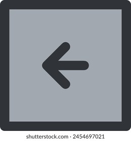 Arrow icon symbol vector image with color for element design