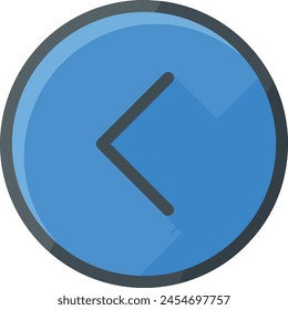 Arrow icon symbol vector image with color for element design