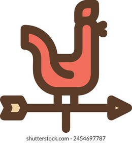 Arrow icon symbol vector image with color for element design