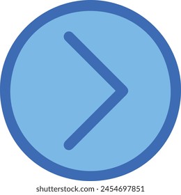Arrow icon symbol vector image with color for element design