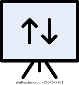 Símbolo de flecha Imagen de Vector con color para el diseño de elementos