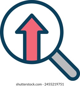 Arrow icon symbol vector image with color for element design