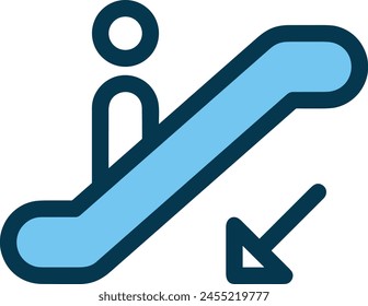 Arrow icon symbol vector image with color for element design
