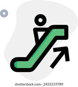 Arrow icon symbol vector image with color for element design