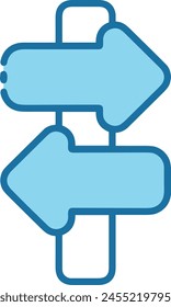 Símbolo de flecha Imagen de Vector con color para el diseño de elementos
