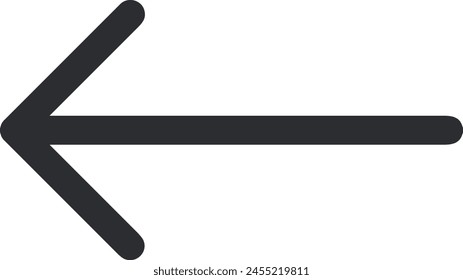 Arrow icon symbol vector image with color for element design