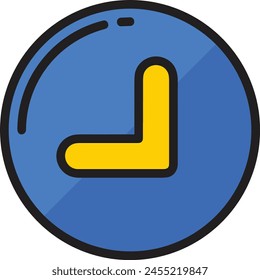 Arrow icon symbol vector image with color for element design