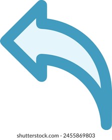 Arrow icon symbol vector image with color for element design