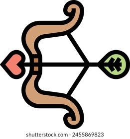 Pfeilsymbol Symbol Vektorgrafik Bild mit Farbe für Elementdesign