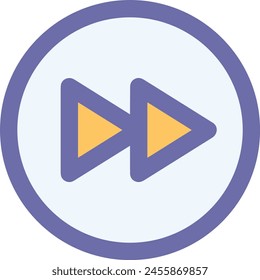 Símbolo de flecha Imagen de Vector con color para el diseño de elementos
