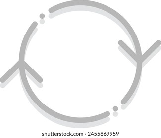 Pfeilsymbol Symbol Vektorgrafik Bild mit Farbe für Elementdesign
