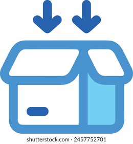 Arrow icon symbol vector image with color for element design