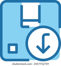 Arrow icon symbol vector image with color for element design