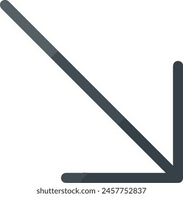 Arrow icon symbol vector image with color for element design