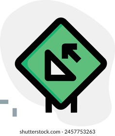 Símbolo de flecha Imagen de Vector con color para el diseño de elementos