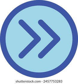 Arrow icon symbol vector image with color for element design