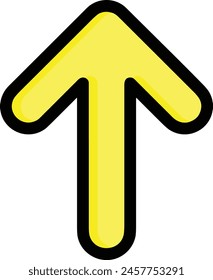 Pfeilsymbol Symbol Vektorgrafik Bild mit Farbe für Elementdesign