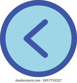 Arrow icon symbol vector image with color for element design