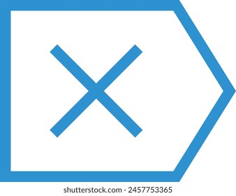 Símbolo de flecha Imagen de Vector con color para el diseño de elementos