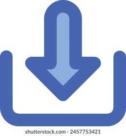 Arrow icon symbol vector image with color for element design