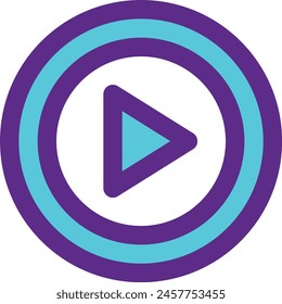 Arrow icon symbol vector image with color for element design