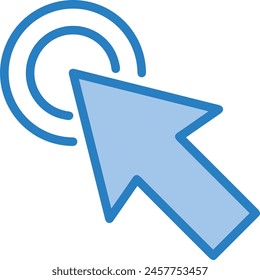Símbolo de flecha Imagen de Vector con color para el diseño de elementos