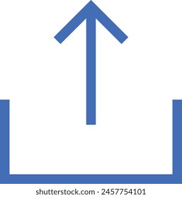 Arrow icon symbol vector image with color for element design