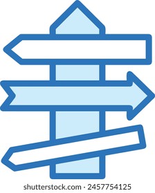 Arrow icon symbol vector image with color for element design
