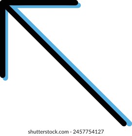 Arrow icon symbol vector image with color for element design